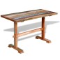 vidaXL Mesa comedor con pedestal madera maciza reciclada 120x58x78 cm vidaXL Mesa comedor con pedestal madera maciza reciclada 120x58x78 cm