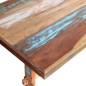 vidaXL Mesa comedor con pedestal madera maciza reciclada 120x58x78 cm vidaXL Mesa comedor con pedestal madera maciza reciclada 120x58x78 cm