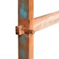 vidaXL Mesa comedor con pedestal madera maciza reciclada 120x58x78 cm vidaXL Mesa comedor con pedestal madera maciza reciclada 120x58x78 cm
