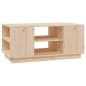 vidaXL Mesa de centro de madera maciza de pino 90x49x40,5 cm vidaXL Mesa de centro de madera maciza de pino 90x49x40,5 cm