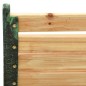 vidaXL Banco de jardín hierro fundido y madera maciza de abeto 123 cm vidaXL Banco de jardín hierro fundido y madera maciza de abeto 123 cm