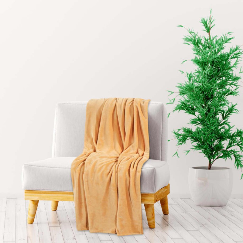 vidaXL Manta poliéster color desert mist 150x200 cm vidaXL Manta poliéster color desert mist 150x200 cm