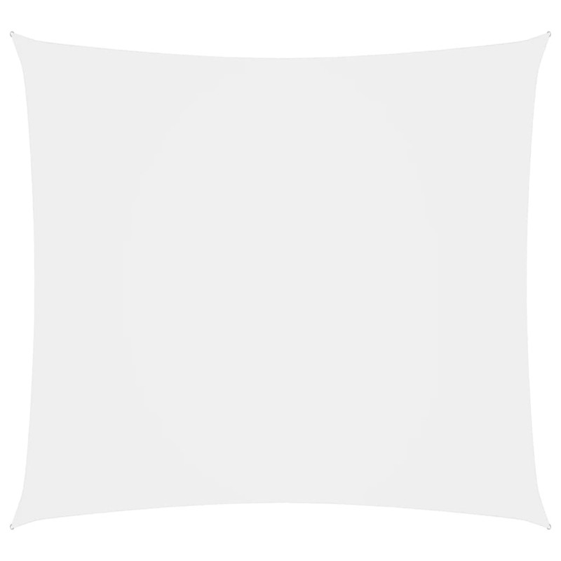 vidaXL Toldo de vela cuadrado tela Oxford blanco 7x7 m vidaXL Toldo de vela cuadrado tela Oxford blanco 7x7 m