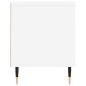 vidaXL Mueble para TV madera contrachapada blanco 100x34,5x44,5 cm