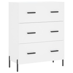 vidaXL Aparador de madera de ingeniería blanco 69,5x34x90 cm