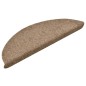 vidaXL Alfombrilla autoadhesiva de escalera 10 uds 56x17x3 cm crema vidaXL Alfombrilla autoadhesiva de escalera 10 uds 56x17x3 cm crema