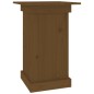 vidaXL Soporte para plantas madera maciza pino marrón miel 40x40x60 cm vidaXL Soporte para plantas madera maciza pino marrón miel 40x40x60 cm