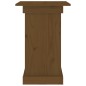 vidaXL Soporte para plantas madera maciza pino marrón miel 40x40x60 cm vidaXL Soporte para plantas madera maciza pino marrón miel 40x40x60 cm