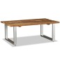 vidaXL Mesa de centro de madera maciza reciclada 100x60x38 cm vidaXL Mesa de centro de madera maciza reciclada 100x60x38 cm
