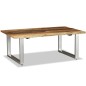 vidaXL Mesa de centro de madera maciza reciclada 100x60x38 cm vidaXL Mesa de centro de madera maciza reciclada 100x60x38 cm
