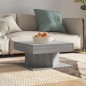 vidaXL Mesa de centro madera contrachapada gris Sonoma 57x57x30 cm vidaXL Mesa de centro madera contrachapada gris Sonoma 57x57x30 cm