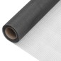 vidaXL Malla mosquitera de fibra de vidrio negra 112x2000 cm vidaXL Malla mosquitera de fibra de vidrio negra 112x2000 cm