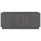 vidaXL Mesa de centro de madera maciza de pino gris 100x50x41 cm vidaXL Mesa de centro de madera maciza de pino gris 100x50x41 cm