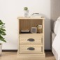 vidaXL Mesita de noche color roble Sonoma 43x36x60 cm vidaXL Mesita de noche color roble Sonoma 43x36x60 cm