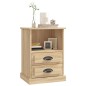 vidaXL Mesita de noche color roble Sonoma 43x36x60 cm vidaXL Mesita de noche color roble Sonoma 43x36x60 cm