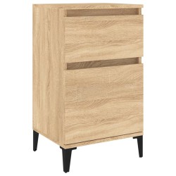 vidaXL Mesita de noche color roble sonoma 40x35x70 cm