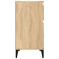 vidaXL Mesita de noche color roble sonoma 40x35x70 cm