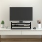 vidaXL Soporte para monitor madera maciza de pino negro 50x27x15 cm vidaXL Soporte para monitor madera maciza de pino negro 50x27x15 cm