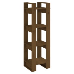 vidaXL Estantería/divisor espacios madera marrón miel 41x35x125 cm