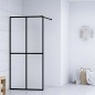 vidaXL Mampara de ducha vidrio templado esmerilado 140x195 cm vidaXL Mampara de ducha vidrio templado esmerilado 140x195 cm