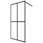 vidaXL Mampara de ducha vidrio templado esmerilado 140x195 cm vidaXL Mampara de ducha vidrio templado esmerilado 140x195 cm