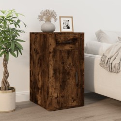 vidaXL Armario de escritorio contrachapada roble ahumado 40x49x75 cm