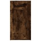 vidaXL Armario de escritorio contrachapada roble ahumado 40x49x75 cm vidaXL Armario de escritorio contrachapada roble ahumado 40x49x75 cm
