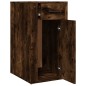 vidaXL Armario de escritorio contrachapada roble ahumado 40x49x75 cm vidaXL Armario de escritorio contrachapada roble ahumado 40x49x75 cm