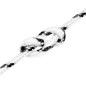 vidaXL Cuerda para barco trenzada poliéster blanco 3 mmx25 m vidaXL Cuerda para barco trenzada poliéster blanco 3 mmx25 m