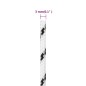 vidaXL Cuerda para barco trenzada poliéster blanco 3 mmx25 m vidaXL Cuerda para barco trenzada poliéster blanco 3 mmx25 m