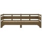 vidaXL Sofá cama extraíble madera de pino marrón miel 2x(80x200) cm vidaXL Sofá cama extraíble madera de pino marrón miel 2x(80x200) cm
