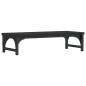 vidaXL Soporte para pantalla madera de ingeniería negro 55x23x14 cm vidaXL Soporte para pantalla madera de ingeniería negro 55x23x14 cm