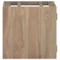 vidaXL Armario de baño de pared madera maciza de teca 46x25,5x40 cm vidaXL Armario de baño de pared madera maciza de teca 46x25,5x40 cm