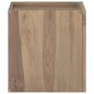 vidaXL Armario de baño de pared madera maciza de teca 46x25,5x40 cm vidaXL Armario de baño de pared madera maciza de teca 46x25,5x40 cm