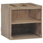 vidaXL Armario de baño de pared madera maciza de teca 46x25,5x40 cm vidaXL Armario de baño de pared madera maciza de teca 46x25,5x40 cm