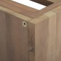 vidaXL Armario de baño de pared madera maciza de teca 46x25,5x40 cm vidaXL Armario de baño de pared madera maciza de teca 46x25,5x40 cm