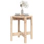 vidaXL Mesa de centro de madera de pino maciza Ø 42,5x45 cm vidaXL Mesa de centro de madera de pino maciza Ø 42,5x45 cm