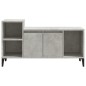 vidaXL Mueble para TV madera contrachapada gris hormigón 100x35x55 cm vidaXL Mueble para TV madera contrachapada gris hormigón 100x35x55 cm