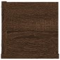 vidaXL Estante de pared para CD madera color roble marrón 100x18x18 cm vidaXL Estante de pared para CD madera color roble marrón 100x18x18 cm
