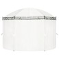 vidaXL Cenador blanco crema 530x350x265 cm vidaXL Cenador blanco crema 530x350x265 cm