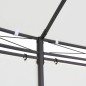vidaXL Cenador blanco crema 530x350x265 cm vidaXL Cenador blanco crema 530x350x265 cm