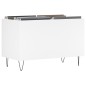 vidaXL Mueble para discos madera contrachapada blanco 74,5x38x48 cm vidaXL Mueble para discos madera contrachapada blanco 74,5x38x48 cm