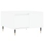 vidaXL Mesa de centro madera contrachapada blanco 55x55x36,5 cm vidaXL Mesa de centro madera contrachapada blanco 55x55x36,5 cm