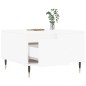 vidaXL Mesa de centro madera contrachapada blanco 55x55x36,5 cm vidaXL Mesa de centro madera contrachapada blanco 55x55x36,5 cm