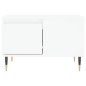 vidaXL Mesa de centro madera contrachapada blanco 55x55x36,5 cm vidaXL Mesa de centro madera contrachapada blanco 55x55x36,5 cm
