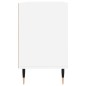 vidaXL Mueble de TV madera de ingeniería blanco 103,5x30x50 cm