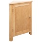 vidaXL Armario de esquina de madera maciza de roble 59x45x80 cm vidaXL Armario de esquina de madera maciza de roble 59x45x80 cm