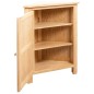 vidaXL Armario de esquina de madera maciza de roble 59x45x80 cm vidaXL Armario de esquina de madera maciza de roble 59x45x80 cm