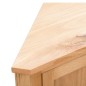 vidaXL Armario de esquina de madera maciza de roble 59x45x80 cm vidaXL Armario de esquina de madera maciza de roble 59x45x80 cm