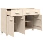 vidaXL Aparador HAMAR madera de pino maciza marrón miel 113x40x80 cm vidaXL Aparador HAMAR madera de pino maciza marrón miel 113x40x80 cm